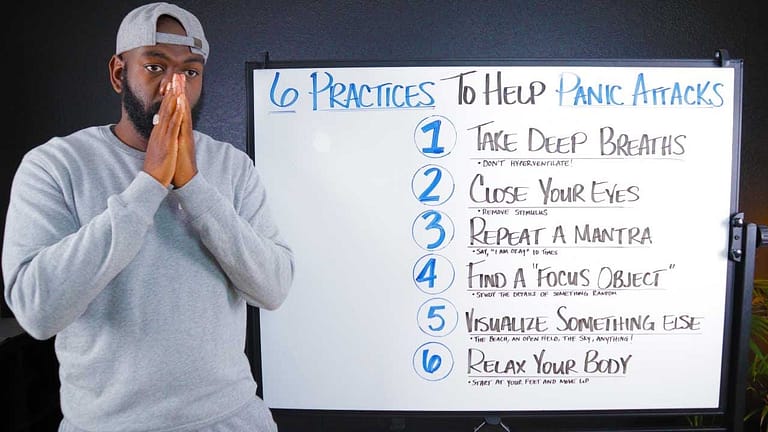 6 practices to help panic attacks